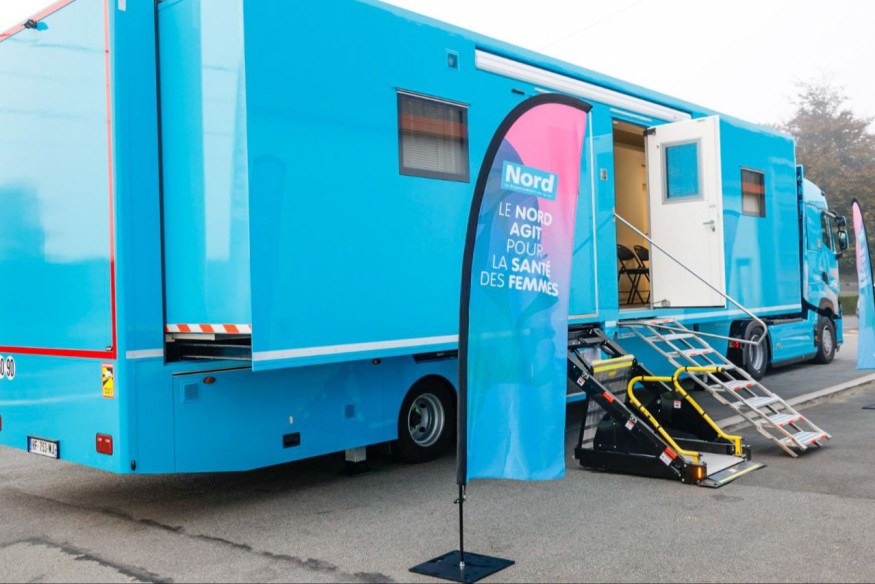 Nord : un nouveau camion itinérant de dépistage du cancer du sein