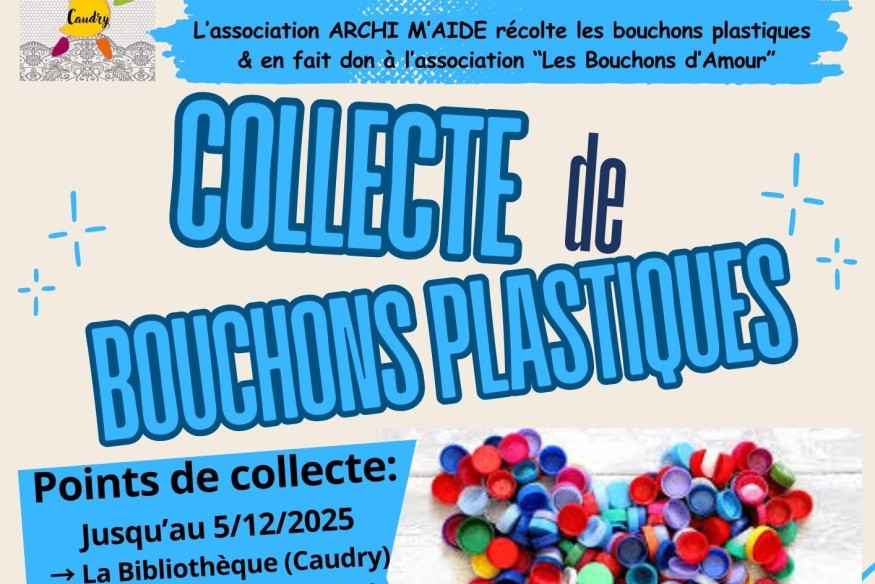 Caudry : Grande collecte solidaire de bouchons plastiques pour le Téléthon
