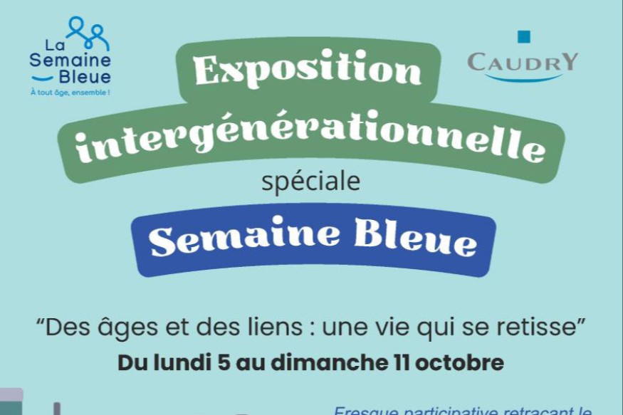 Caudry : Une exposition intergénérationnelle au cœur de la Semaine Bleue